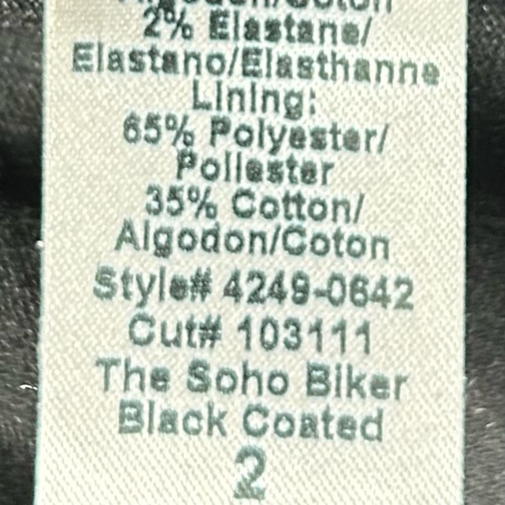 Current/Elliot Soho Biker Jacket - Picture 4 of 8